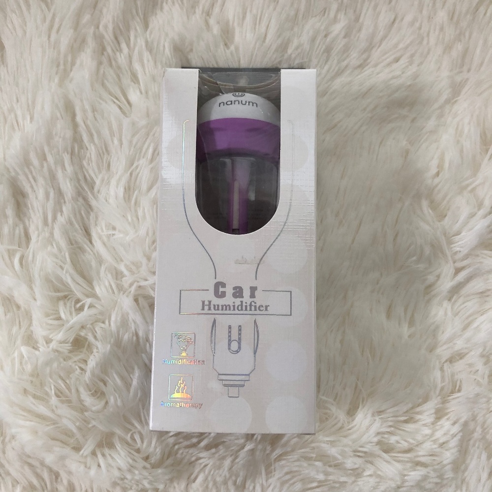 *SOLD* Nanum Purple Car Humidifier NEW